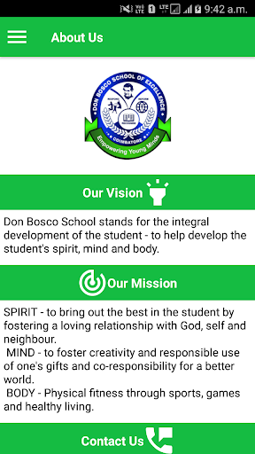 Don Bosco School of Excellence Screen 3