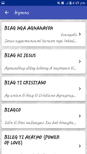 UECFI Spiritual Hymns Screenshot 3 - AppWisp.com
