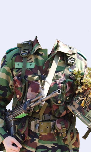 Women Military Photo Suit