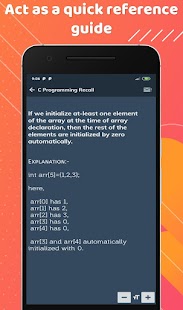 C Programming Recall Screenshot