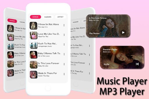 Android application M-Music Player ( MP3 Player) - screenshort