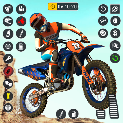 Stunt Bike Race: Bike Games 4.4 Icon