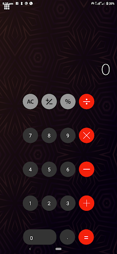 Android application OCalculator screenshort