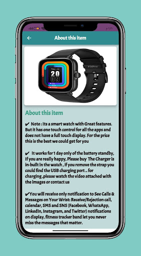 fitpro smart watch Guide Screen 3
