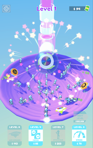 Android application Spinner Slicer screenshort