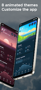 Overdrop: Weather today radar متجر التطبيقات apk