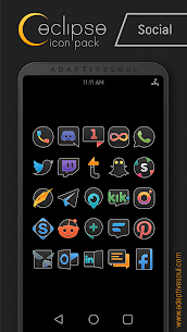 Eclipse Icon Pack APK (Naka-Patch/Buong) 5