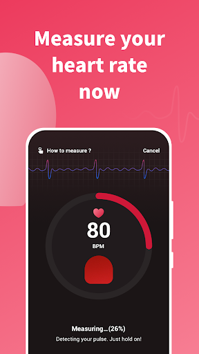 BP Care - Heart Rate Monitor Screenshot 2 - AppWisp.com