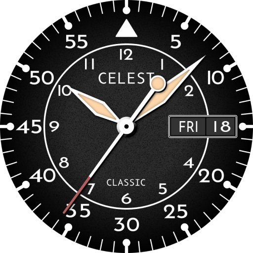 CELEST5479 Aviator Watch logo