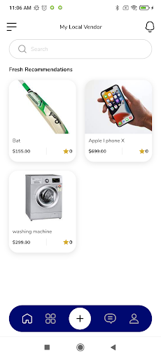 My Local Vendor Screen 3