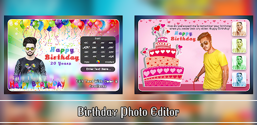 Birthday Photo Frame - Editor,