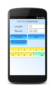 overholdelse bunke Tekstforfatter Inches to Centimeters - Apps on Google Play