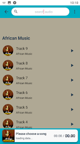 Captura de Pantalla 2 African Music & Lyrics android