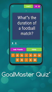 GoalMaster Quiz"