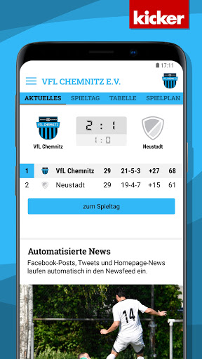 VfL Chemnitz Screen 2