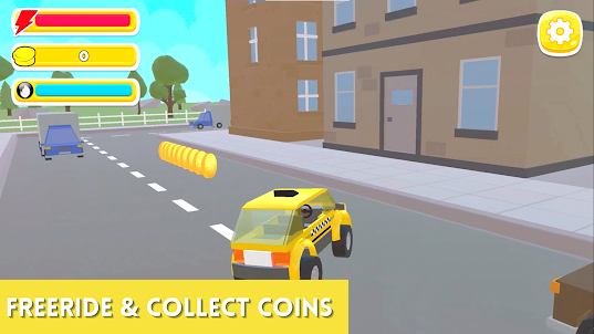 Toy car driving simulator gams