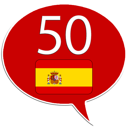 Learn Spanish - 50 languages logo