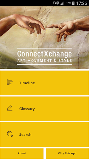 Android application ConnectXchange screenshort