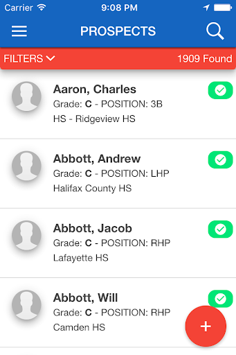 Android application Onit - Pro Scouting screenshort