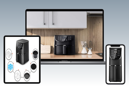 Android application COSORI Air Fryer Oven Guide screenshort