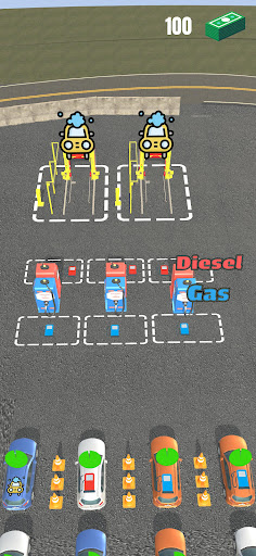 Gas Line 3D Screen 3