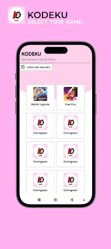 Android application KODEKU screenshort