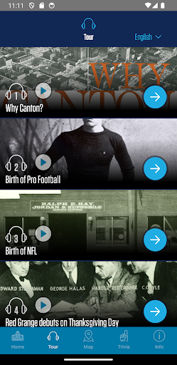 Pro Football Hall of Fame Screen 2