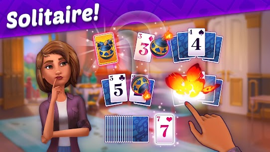 Solitaire Story – Ava’s Manor MOD APK (Free Shopping) 3