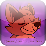 How to Draw Foxy the Pirate icon