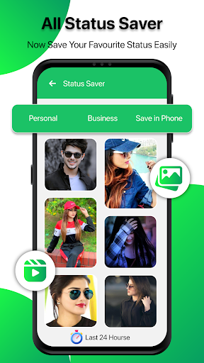 Android application Status Saver Story saver screenshort