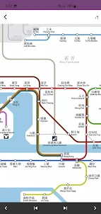 香港地铁地图 2022