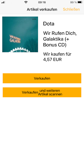Silver Disc- CD Blu-ray Ankauf Screen 2