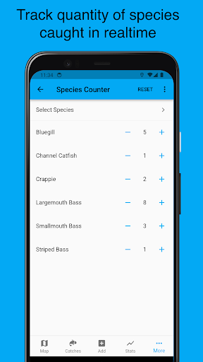 Screenshot of Anglers' Log - Fishing Journal