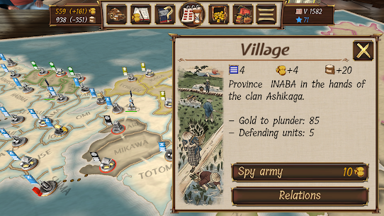 Shogun’s Empire MOD APK: Hex Commander (Unlimited Gold) 3