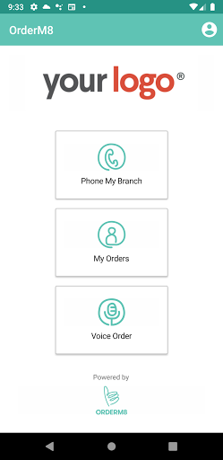 Android application OrderM8 screenshort
