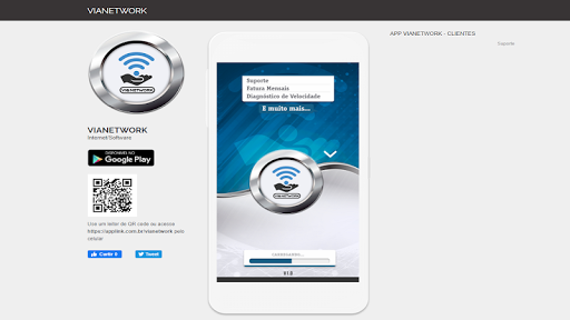 APP VI@NETWORK - CLIENTES Screen 3