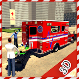 Ambulance Rescue Game 2017 icon