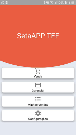 Android application SetaAPP TEF screenshort