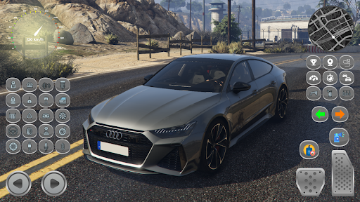 Android application RS7 Driving Audi Simulator screenshort