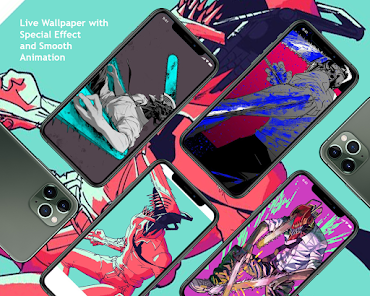 Captura 2 HD Wallpaper of Denji Anime Ch android