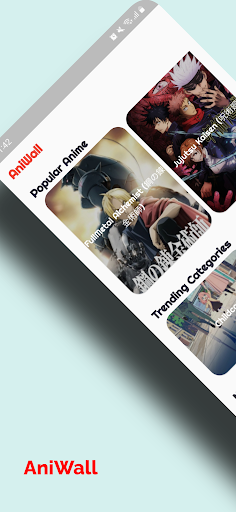 Android application AniWall:- Anime wallpapers screenshort