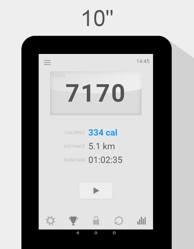 Step Counter - Calorie Counter Screenshot 3 - AppWisp.com