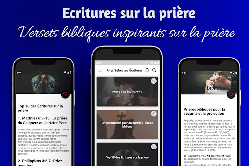 Android application Prier Selon Les Écritures screenshort