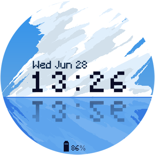 OniOn watchface 003 Pixel logo