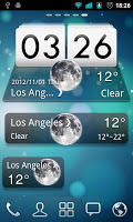 screenshot of MIUI Style GO Weather EX