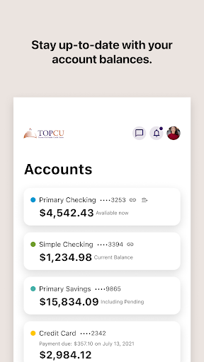 TOPCU Mobile Screen 3
