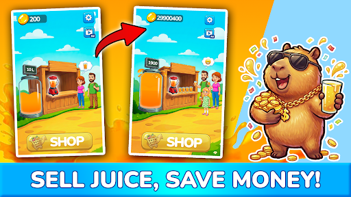 Capi Bar: Merge & Idle Tycoon screenshot 2