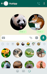 Captura 4 Stickers de animales WhatsApp android