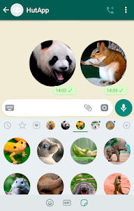 Stickers de animales WhatsApp