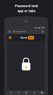Fly Internet - Web browser with free VPN Screenshot